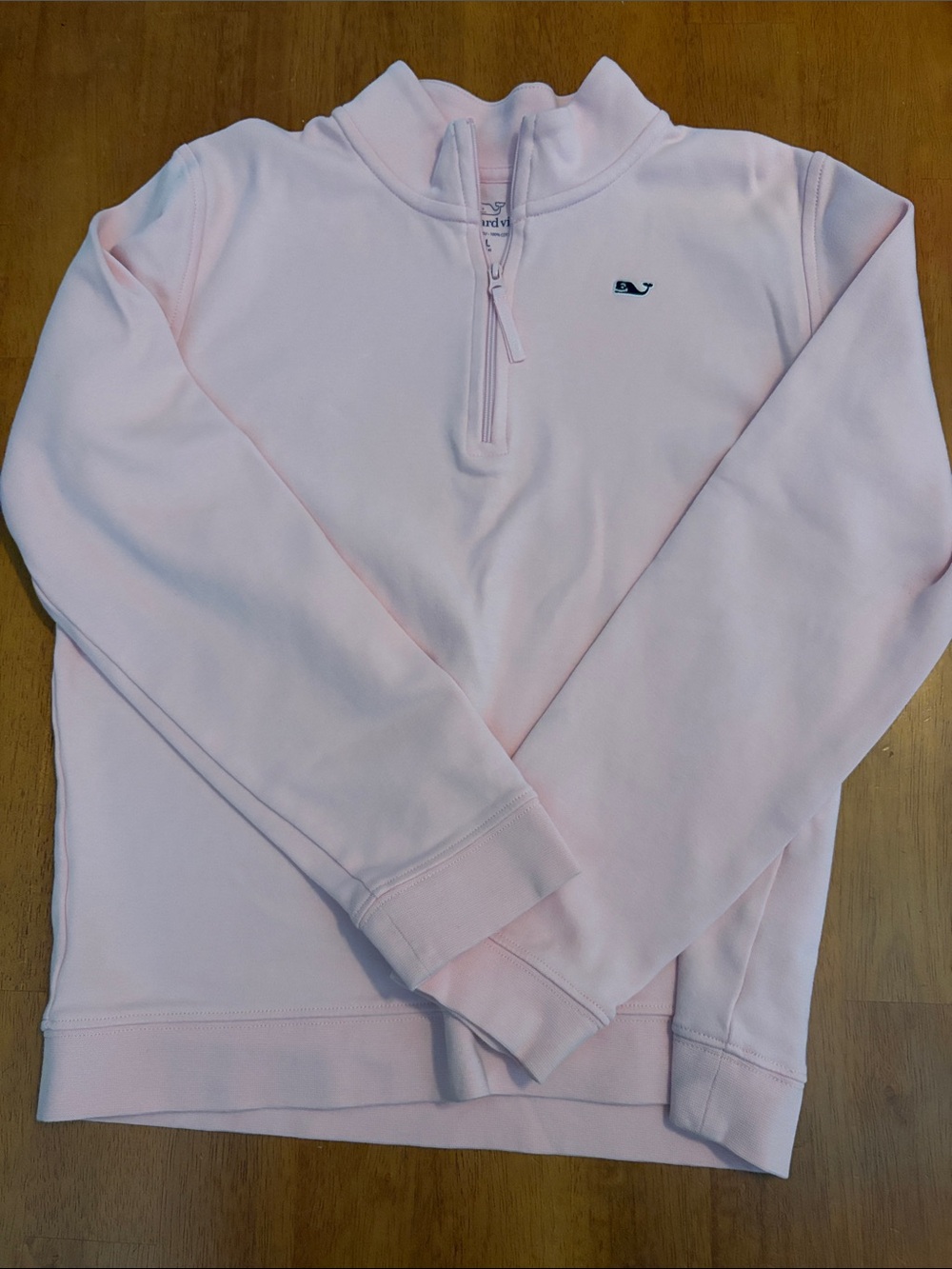 Vineyard Vines Light Pink Half-Zip Pullover